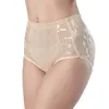 Groothandel-top verkoop spons gevoerde slipje shapewear vrouwen bum butt hip lift versterkende ondergoed knicker