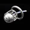 Latest Stainless Steel Male Chastity Cage Device Belt Urethral Tube Bondage Fetish #R501