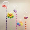 36 дюймов BOBO Bubble Clear Balloons Свадьба Рождество Рождественские дни рождения курица партии декор прозрачных воздушных шаров праздничные события украшения