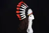 Accessoires de Cosplay de Thanksgiving/coiffe de plumes coiffe indienne casquette Emirates coiffe minoritaire G760