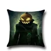 Horror Pumpkin Head Halloween Pillow Cases Halloween Costume Terrorist HouseTerrorist Linen Cushion Cover Home Decorative Gift YLCM