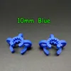 10pcs Vendre 10mm 14mm 18mm / 19mm Joint En Plastique Keck Clips Lab Clamp Bong Clip Pour Verre Adaptateur NC Kit