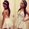 mini white graduation dresses