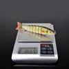 12.3 cm 17g Multi Jointed Bass Plastic Fishing Lures Swimbait Sink Hooks Tackle High Quality Fish Lures