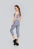 2018 New BlackRed geometry printing Yoga Top Pants Women Sport Yoga Sets Sportswear Fitness Gym Clothes Ladies Drop Shippi9572735