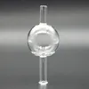 Quartz oil Banger Nail Quartz Banger Carb Cap Universal clear bubble carb cap with diameter 40mm and 21mm for you choose3351218