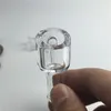 4mm thick quartz banger nail with 10mm 14mm 18mm male female 45 degree 90 degree clear joint domeless quartz nails for oil rigs