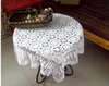 Nappe au crochet en gros faite à la main pour la couverture de table Crochet Napperons Mat Pads Vintage Coaster Nappe pour les fournitures de mariage