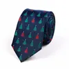 ネックタイ11カラー145*7.5cm Jacquard X-Mas Necktie Men's Arrow Polyester Tie for Christmasギフト無料のT Fedex