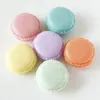 Wholesale-マカロンかわいい化粧品ケース化粧品箱ギフトCajas Para Joyas Candy Color Mini Storageジュエリーオーガナイザーメイクアップバッグ1バッグケース