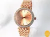 2022 Hot Top Selling Women watches Men Gold diamond wrist Relojes stainless steel rolse gold fashion watch