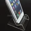 DHL fast delivery Acrylic Cell phone mobile phone Display Stands Holder stand for 6inch For Smart PhoneMobile phoneAndroid phone7654110