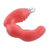 TOP C type anal plug G-spot stimulation prostate massage vibrator massager male #R591