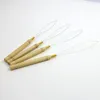 Micro Bead Loop Pulling Needles Wood Pulling Needles Loop Threaders For Human Hair Extensions Hair Tools4340047