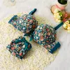 Groothandel-hoge kwaliteit vrouwen naadloze ondergoed Modal Comfortabele mooie beha set floral beha korte sets sexy beha + slipje