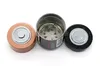 SP NOUVEAUXE GRINDERS BATURES 3 Pièces Couches de brouillard métallique Herbe Grinder en alliage zinc Grider Dry Herbal vs Sharpstone Grinde3975578