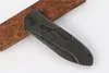 Anpassade knivar - Ny Flipper Kniv 8Cr13 Svart Staone Tvättblad Stålhandtag Utomhus Camping Vandring Taktiska Knivar Räddning Knivar EDC