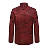 Autunno Tang Costume Jacket 50 anni Primavera e autunno Abbigliamento invernale 60 China Wind 70 Abbigliamento 80 Uomo Quinquagenarian Gown Abbigliamento da uomo
