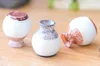 6pcs mini resin vase bonsai figurines fairy garden miniatures for terrariums ornament dollhouse Home decor resin craft9050327