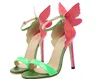 HOT!!!New Sophia Webster Three-Dimensional Fantasy The Butterfly Matching High Heels For Women's Shoes Stiletto Heels 11.5cm free shipping