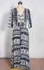 Dresses long summer plus size dresses women clothes bohemian floral maxi casual ladies dresses for women fashion dress