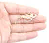 100pcs Metal Mini VIB Spoon Fishing Lures Bait 3.2g 3.5cm Blade Hard Jigs Fishing Tackle