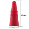 4 pezzi/set tappi per vino bottiglia in silicone bottiglia per bevande mantenere fresco rosso croccante E00733