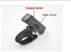 USB Şarj Edilebilir Kafa Işık COB Bisiklet Bisiklet Ön Arka Kuyruk Kask Lambası Gidon Çerçeve Tüp Yanıp Sönen 6 Mod Işıkları (Beyaz)
