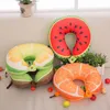 Fruit U Shaped Pillow Cushion Nanoparticles Neck Protection Pillow Car Travel Massage Pillow 3D Friut Cushion Preference