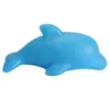 100pcs DHL Cute Dolphin Shape Children Swiming Water Toys Baby Bath Toy Colorful LED Flashing Lamp Change8541866