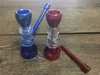 Mini Protable bongo desmontável TUBO DE ÁGUA DE VIAGEM DE PLÁSTICO BONG HERB TABACO TUBOS DE HOOKAH SHISHA TUBO DE FUMO ACESSÓRIOS DE FUMO ÓLEO RIG