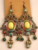 Vintage Dangle Earrings Womens 보헤미안 혼합 스타일 Retro National Style Retail Choice 귀걸이 후크 귀걸이