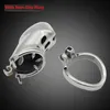 Latest Stainless Steel Male Cock Cage Curve Penis Ring With NonSlip Ring Chastity Belt Device Adult Bondage BDSM Product Sex Toy 4772373