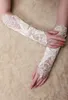Cheap Fingerless Lace Beaded Below Elbow Length Wedding Bridal Glove Bridal Accessories bridesmaid Gloves HT1169634373