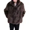 All'ingrosso- Giacca per capelli da uomo moda in pelliccia sintetica Cappotto da donna Giacca da uomo in ecopelle di lusso Giacche da uomo Parker Luxury Fur Coat Caratteristiche