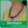 Wholesale Fundraiser Tornado Twist Titanium Sports Necklaces 3 ropes