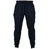 Herrbyxor Jogger Chinos Skinny Joggare Camouflage Men Mode Harem Lång Solid Färgbyxor1