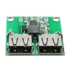 Freeshipping Dual USB Saída 6-24 V para 5.2 V 3A DC-DC Step Down Power Carregador Módulo Conversor