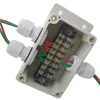 IP65 Waterproof Cable Distribution Junction Box with Terminal Blocks 100*68*50mm 3 Ways Wall Mounting