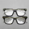 عالي الجودة TB 701E Designer Brand Thom Women Eyewear Men Glasses Retro Style Eyeglasses Frame Frame مع مربع أصلي Lunette 311g