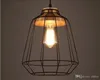 الرجعية Loft LED Industrial Pendant Lamp Wooden Ghandelier Lighting for Restaurant Bar Coffee Kitchen Home Decoration