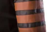 5XL Resident Evil Deri Erkekler Ceket Sonbahar Wolverine Moda Erkek J160809 İçin Şık Deri Ceket Fermuar Standı Yaka Motor ceket Soğuk