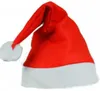 Chapeaux de fête de noël, casquettes rouges du père noël pour enfants et adultes, chapeau de noël Non tissé, décoration de noël, accessoires de Cosplay festifs