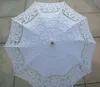 Venda quente Nova Nupcial Bordado Parasol Rendas Artesanato Artesanato Flor Bordado Guarda-chuva Decoração de Festa de Casamento Guarda-chuva 9 Cores