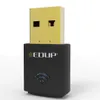 EDUP EP-N1557 검정 Realtek RTL8192EU 300Mbps 소형 USB 근거리 통신망 무선 네트워크 카드 접합기 50pcs / lot 자유로운 DHL 수송