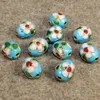 Chinese Cloisonne Beads Multi Colors Filigree Silver Blue Spacer Loose Beads For DIY Jewelry Bracelet Crafts & Charms Cloisonne Beads 100pcs