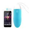 Wibratory aplikacja Bluetooth bezprzewodowe zdalne sterowanie jajko jaja wodoodporne mocne wibrujące jaja sexo wibrator dla dorosłych zabawki Produkty seksualne dla 5994218