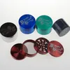 „DENGKE“ Grinder Metall Grinder Top Tabak Grinder Durchmesser 50mm 4 Teile Mix Farben Kräutertabak CNC DHL kostenlos