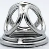 Stainless steel four rings cock ring metal penis ring male time delay penis ring ball stretcher sex products for men penis