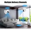 2019 Yeni Ev Güvenlik Kablosuz Mini IP Kamera Gözetim Kamera Wifi 720 P Gece Görüş CCTV Kamera Bebek Monitörü